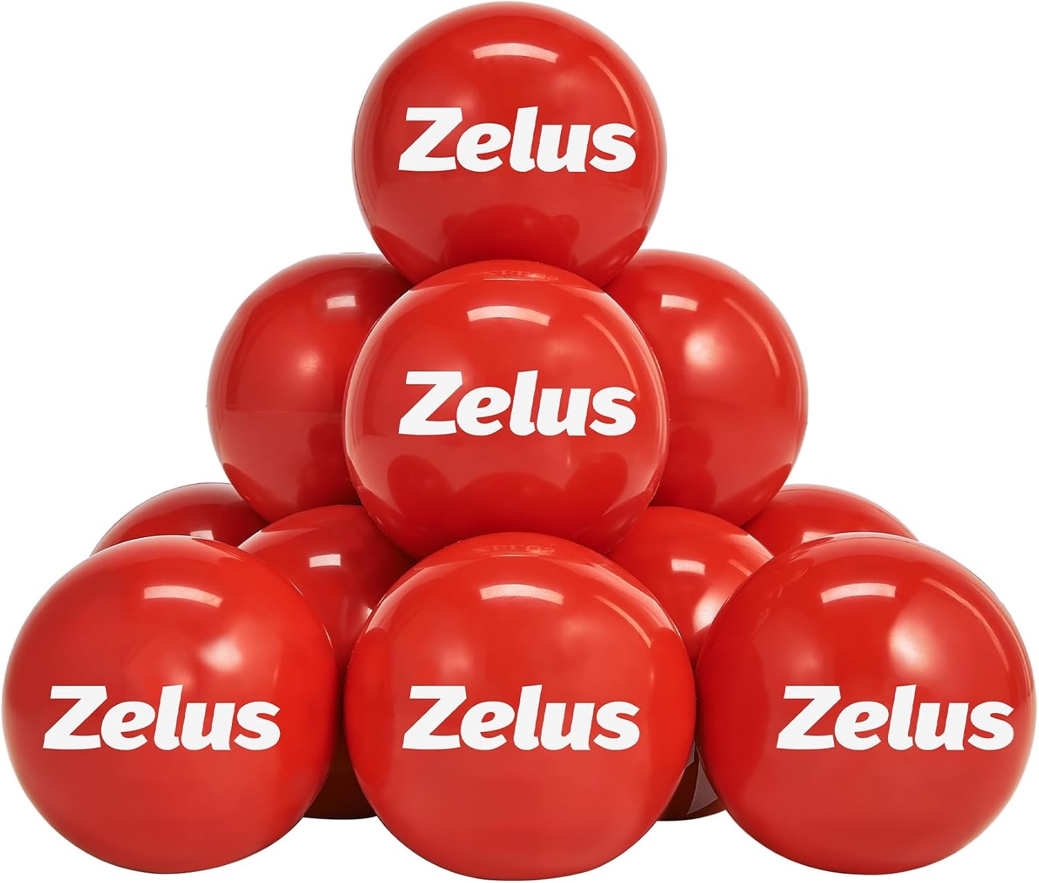 image:imageZELUS Training Balls for Softball and Baseball Practice 28Inch 1 lb Weight Ball Weighted Ball for Exercise Baseball Accessory for Strength Hitting Batting Pitching ImprovementSet of 12