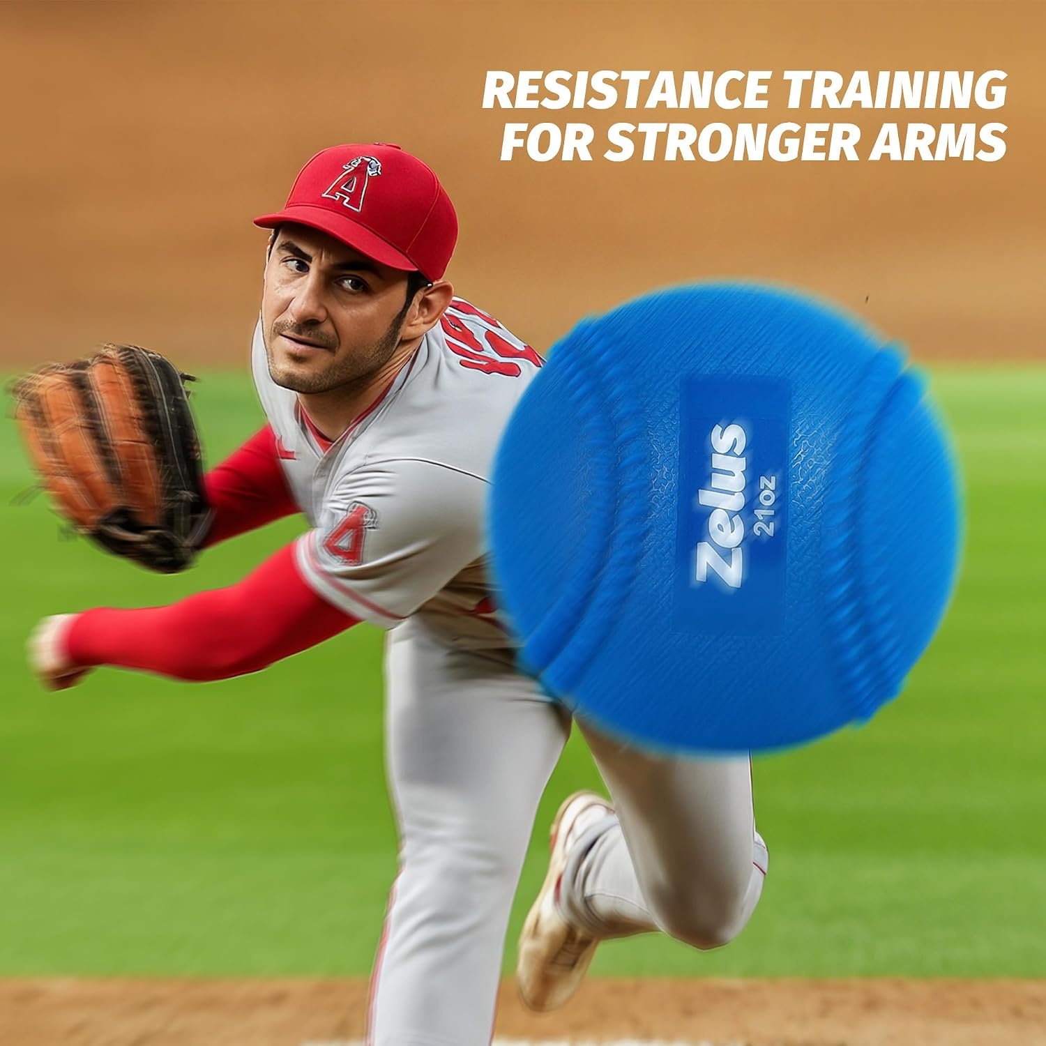 image:imageZELUS Weighted Baseball Set with Seams for Hitting Pitching Plyometric Baseballs with Carry Bag Variable Weighted Balls for All Skill LevelsAdvanced Training6 Pack