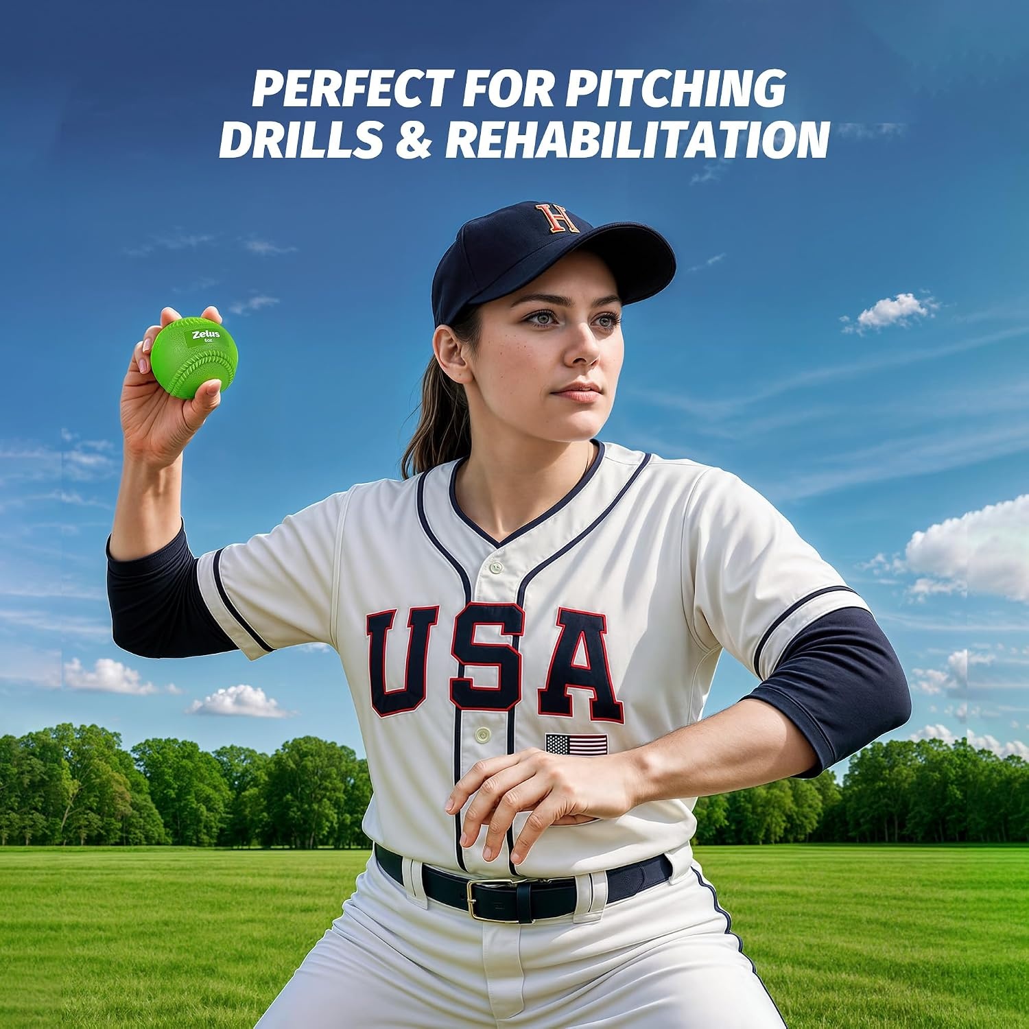 image:imageZELUS Weighted Baseball Set with Seams for Hitting Pitching Plyometric Baseballs with Carry Bag Variable Weighted Balls for All Skill LevelsAdvanced Training6 Pack