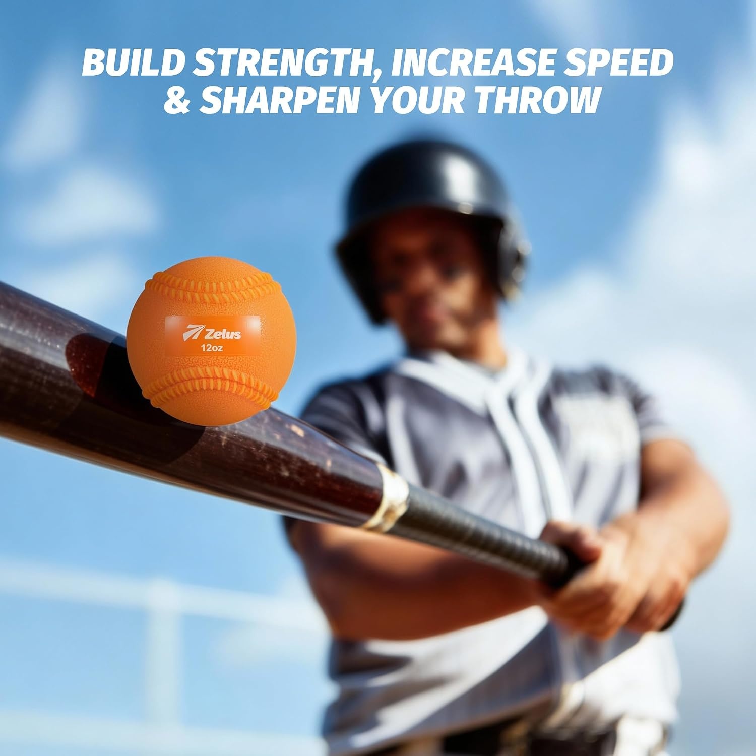 image:imageZELUS Weighted Baseball Set with Seams for Hitting Pitching Plyometric Baseballs with Carry Bag Variable Weighted Balls for All Skill LevelsFoundation Training6 Pack