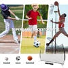 12x9ft / 16x10ft Barricade Backstop Net, Ball Sports Barrier, Practice Net for Baseball, Softball, Lacrosse, Soccer, Basketball and More(12×9 ft – Black)