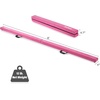 ZELUS 8′ Folding Gymnastics Balance Beam, Floor Balance Beam w/Carry Handles Anti-Slip Base for Kids, Beginners & Professional Gymnasts(Pink)