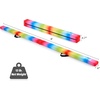 ZELUS 8′ Folding Gymnastics Balance Beam, Floor Balance Beam w/Carry Handles Anti-Slip Base for Kids, Beginners & Professional Gymnasts(Rainbow)
