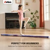 ZELUS 8′ Folding Gymnastics Balance Beam, Floor Balance Beam w/Carry Handles Anti-Slip Base for Kids, Beginners & Professional Gymnasts(Star)