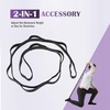 ZELUS Aerial Yoga Swing Sling Strong Yoga Hammock Kit Set Trapeze Inversion Equipment Include 2 Extensions Straps and Ceiling Mounting Kit(Purple)