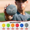 ZELUS Weighted Baseball Set with Seams for Hitting Pitching | Plyometric Baseballs with Carry Bag, Variable Weighted Balls for All Skill Levels(Advanced Training(6 Pack))