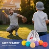 ZELUS Weighted Baseball Set with Seams for Hitting Pitching | Plyometric Baseballs with Carry Bag, Variable Weighted Balls for All Skill Levels(Foundation Training(6 Pack))