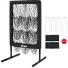 image:imageZELUS 9Hole Pitching Net Plus Baseball Net with Authentic Strike Zone for Outdoor amp Indoor Use Height Adjustable Baseball Training Net for Batting Pitching Hitting Clearance Softball Aid Equipment