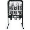 image:imageZELUS Baseball Net with Target Pockets Pitching Net with Strike Zone Portable Pitcher Trainer Net Height Adjustable Softball Baseball Training Equipment for Hitting and Pitching