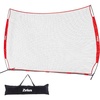 ZELUS Collapsible Barricade Backstop Net 12×9 ft, Net for Lacrosse, Baseball, Basketball, Soccer, Field Hockey and Softball Practice Barrier, Portable Hitting Net for Backyard, Park, with Carry Bag