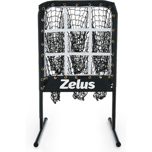 ZELUS Baseball Net with Target Pockets, Pitching Net with Strike Zone, Portable Pitcher Trainer Net, Height Adjustable Softball Baseball Training Equipment for Hitting and Pitching