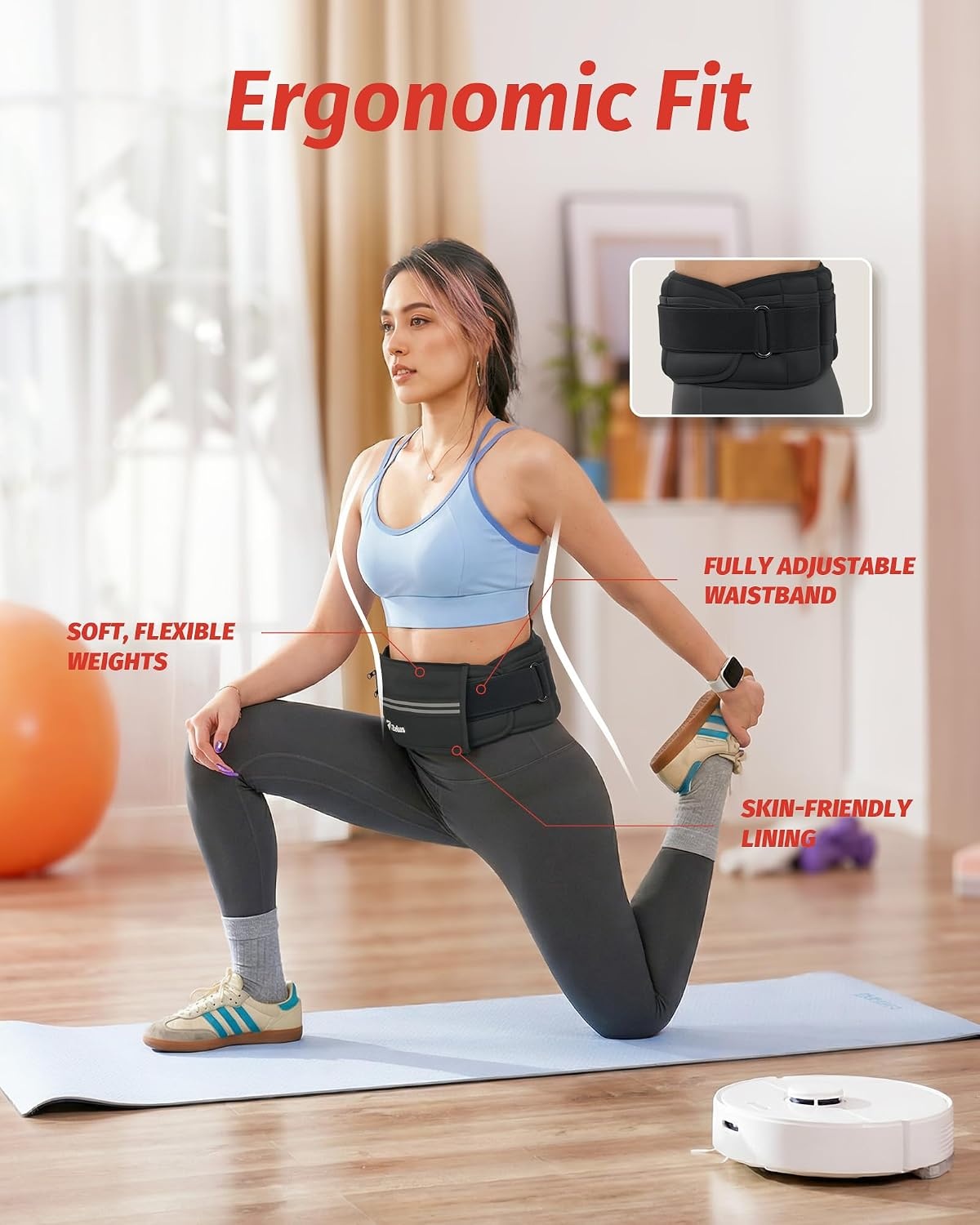 image:imageZELUS 203240lb Adjustable Weighted Vest for Men Women Rucking Workout ZFit soft iron weight vest pockets adjustable straps for rucking walking workout running strength trainingBlack