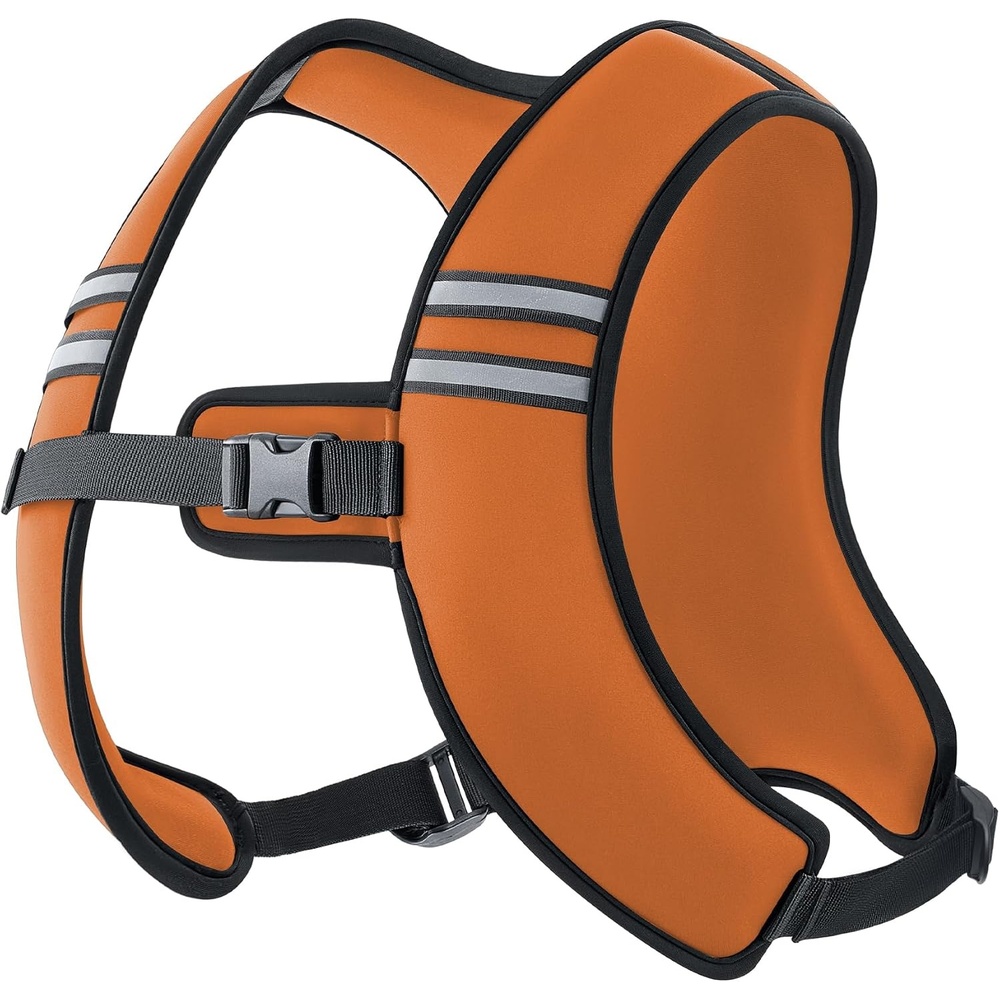 image:imageZelus Weighted Vest for Women Men Washable ZFit Weighted Vest 51015lb Filled with Soft Iron Slim amp Ultra Thin Hand WashableReflective StripsAdjustable StrapsWalking Running Strength TrainingOrange