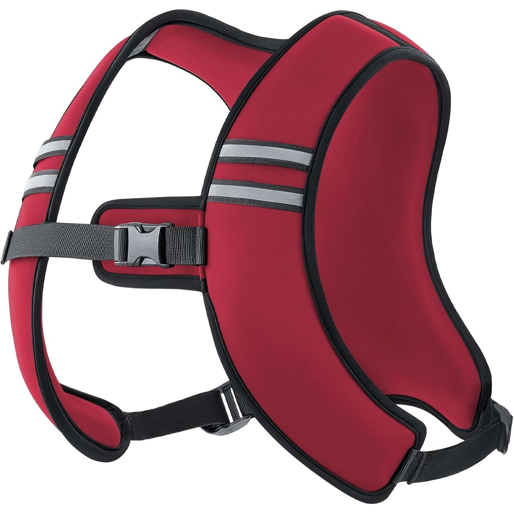 image:imageZelus Weighted Vest for Women Men Washable ZFit Weighted Vest 51015lb Filled with Soft Iron Slim amp Ultra Thin Hand WashableReflective StripsAdjustable StrapsWalking Running Strength TrainingRed