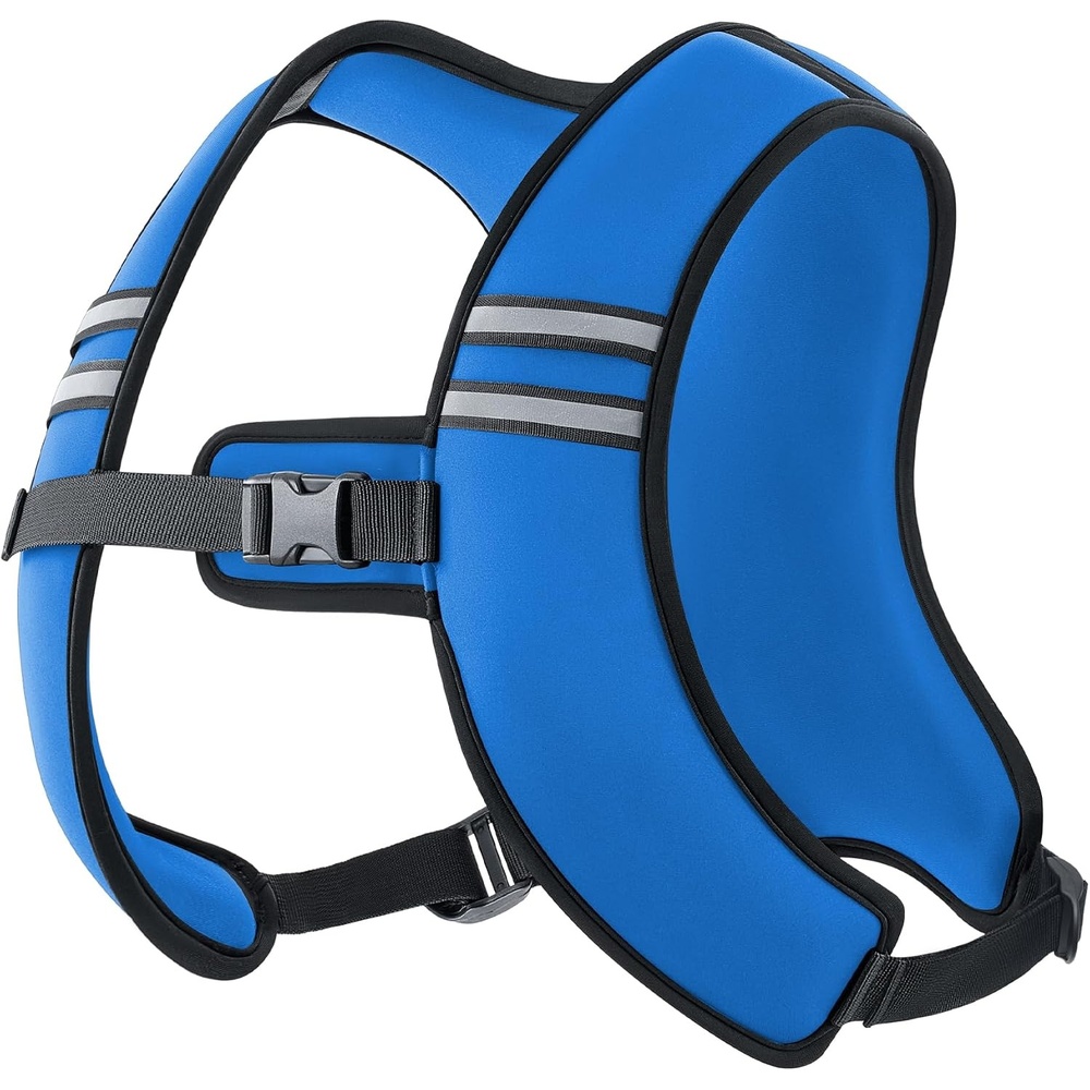 image:imageZelus Weighted Vest for Women Men Washable ZFit Weighted Vest 51015lb Filled with Soft Iron Slim amp Ultra Thin Hand WashableReflective StripsAdjustable StrapsWalking Running Strength TrainingLight Blue