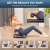 ZELUS Ab Machine with Resistance Bands for Home Gym, 2 in 1 Ab Workout Equipment with Rebound Assist 4 Intensities, Core Strength Trainer Whole Body Exercise Fitness Equipment for Home Workouts(Gray)