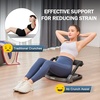 ZELUS Ab Machine with Resistance Bands for Home Gym, 2 in 1 Ab Workout Equipment with Rebound Assist 4 Intensities, Core Strength Trainer Whole Body Exercise Fitness Equipment for Home Workouts(Gray)