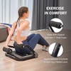 ZELUS Ab Machine with Resistance Bands for Home Gym, 2 in 1 Ab Workout Equipment with Rebound Assist 4 Intensities, Core Strength Trainer Whole Body Exercise Fitness Equipment for Home Workouts(Gray)