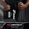 ZELUS Curved Weighted Vest Plates for Workout, 5.75/8.75/13.75LB Pairs Steel Weight Plates for Tactical Weight Vest, Ergonomic Training Plates for Running, CrossFit & Strength Training(Black-13.75LB)