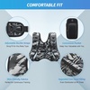 ZELUS Weighted Vest, 6lb/8lb/12lb/16lb/20lb/25lb/30lb Weight Vest with Reflective Stripe for Workout, Strength Training, Running, Fitness, Muscle Building, Weight Loss, Weightlifting(Gray Camo)