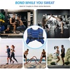 ZELUS Weighted Vest, 6lb/8lb/12lb/16lb/20lb/25lb/30lb Weight Vest with Reflective Stripe for Workout, Strength Training, Running, Fitness, Muscle Building, Weight Loss, Weightlifting(Blue)