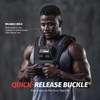 ZELUS Weighted Vest Men, 23lbs/36lbs/45lbs Adjustable Weight Vest | Removable Iron Weights, Reflective Stripe, No-Bounce Design, Hand Washable, Strength Training, Running, HIIT & Calisthenics(Black)