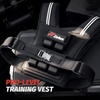 ZELUS Weighted Vest Men, 23lbs/36lbs/45lbs Adjustable Weight Vest | Removable Iron Weights, Reflective Stripe, No-Bounce Design, Hand Washable, Strength Training, Running, HIIT & Calisthenics(Black)