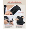 ZELUS Weighted Vest for Men & Women, Z-Fit Weight Vest Adjustable 8-32lb | Ultra Thin, Removable Soft Iron Weights, Hand Washable, Waist Bag, Reflective Strips, No-Bounce,for Running Strength Training(Black)