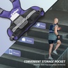 ZELUS Weighted Vest for Men and Women | 4-10lb/11-20lb/20-32lb Vest with 6 Ironsand Weights for Home Workouts | Adjustable Body Weight Vest Exercise Set for Cardio and Strength Training(Violet)