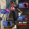 ZELUS Weighted Vest for Women & Men, U-Shaped Running Vest with Arm Pocket | SGS-certified iron sand fill, ergonomic U-shaped fit, adjustable chest & waist straps, arm pocket, reflective strips(Pink)