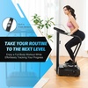 ZELUS Whole Body Vibration Plate, 500W Vibration Plate Exercise Machine with 99 Levels 3 Preset Modes & 2 Resistance Bands, Training Fitness Vibration Platform Machine for Home Gym with 330lb Capacity