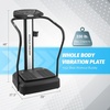 ZELUS Whole Body Vibration Plate, 500W Vibration Plate Exercise Machine with 99 Levels 3 Preset Modes & 2 Resistance Bands, Training Fitness Vibration Platform Machine for Home Gym with 330lb Capacity