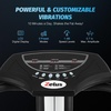 ZELUS Whole Body Vibration Plate, 500W Vibration Plate Exercise Machine with 99 Levels 3 Preset Modes & 2 Resistance Bands, Training Fitness Vibration Platform Machine for Home Gym with 330lb Capacity