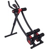 ZELUS Ab Machine for Home Gym, Core Strength Training Equipment for Home Fitness, Ab Crunch Coaster with 4 Intensities and Digital Display, Foldable Core Trainer for Abdominal(Ab Crunch)