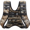 ZELUS Weighted Vest, 6lb/8lb/12lb/16lb/20lb/25lb/30lb Weight Vest with Reflective Stripe for Workout, Strength Training, Running, Fitness, Muscle Building, Weight Loss, Weightlifting(Brushstroke Sand Camo)