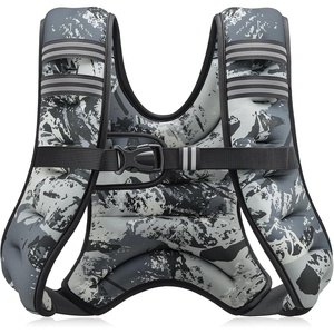 ZELUS Weighted Vest, 6lb/8lb/12lb/16lb/20lb/25lb/30lb Weight Vest with Reflective Stripe for Workout, Strength Training, Running, Fitness, Muscle Building, Weight Loss, Weightlifting(Urban Gray Camo)