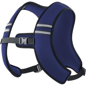Zelus Weighted Vest for Women Men, Washable Z-Fit Weighted Vest 5/10/15lb | Filled with Soft Iron, Slim & Ultra Thin, Hand Washable,Reflective Strips,Adjustable Straps,Walking Running Strength Training(Deep Blue)