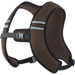 Zelus Weighted Vest for Women Men, Washable Z-Fit Weighted Vest 5/10/15lb | Filled with Soft Iron, Slim & Ultra Thin, Hand Washable,Reflective Strips,Adjustable Straps,Walking Running Strength Training(Brown)