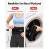 ZELUS Weighted Belt for Women Men, 6/8/10lb Z-Fit Adjustable Weighted Belt(Black)